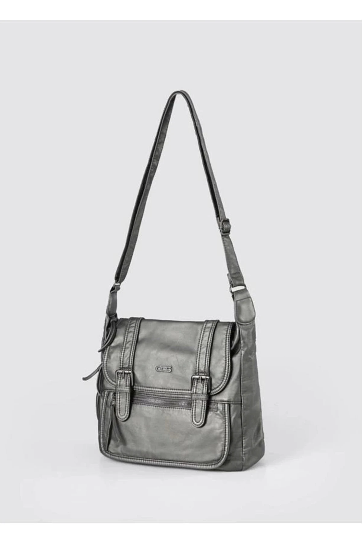 Liye Platin Cilt Omuz Çantası