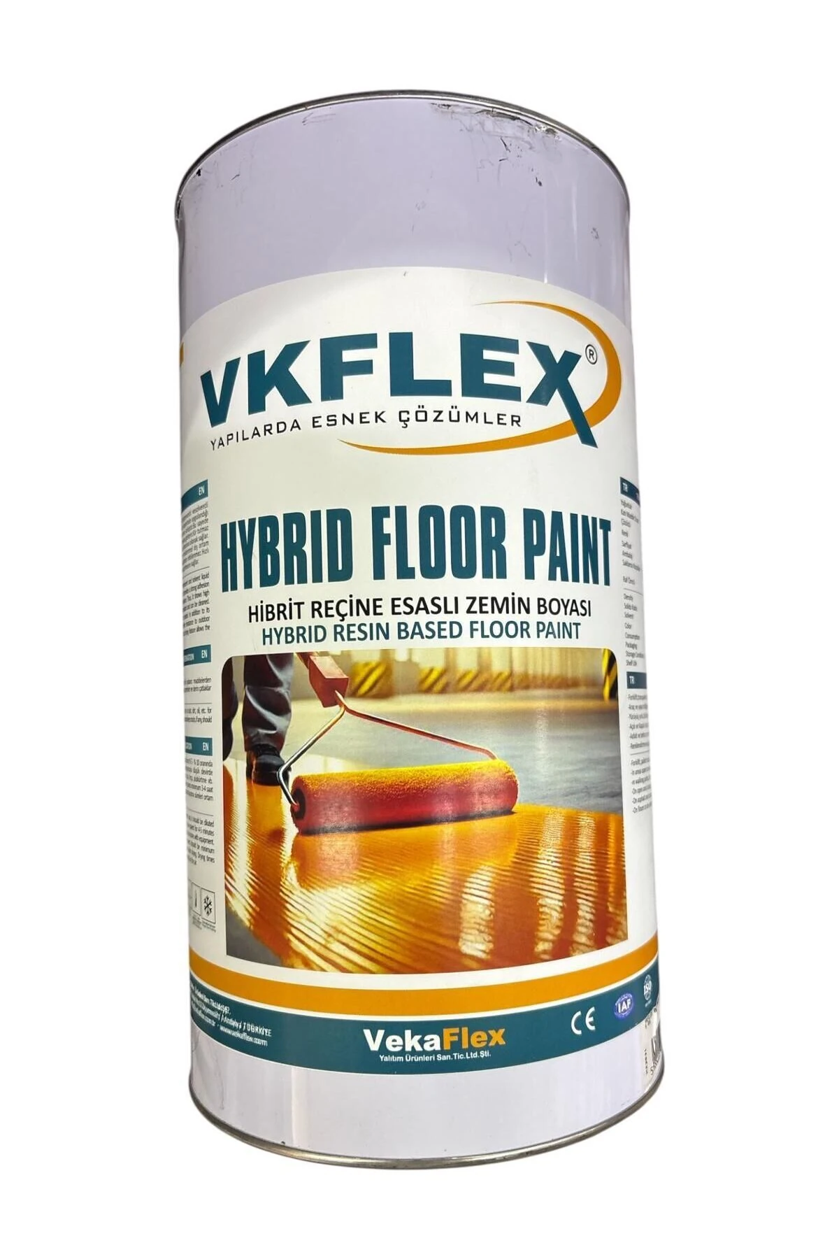 Ennalbur Vkflex Hybrid Floor Zemin Boyası 5 Kg Beyaz