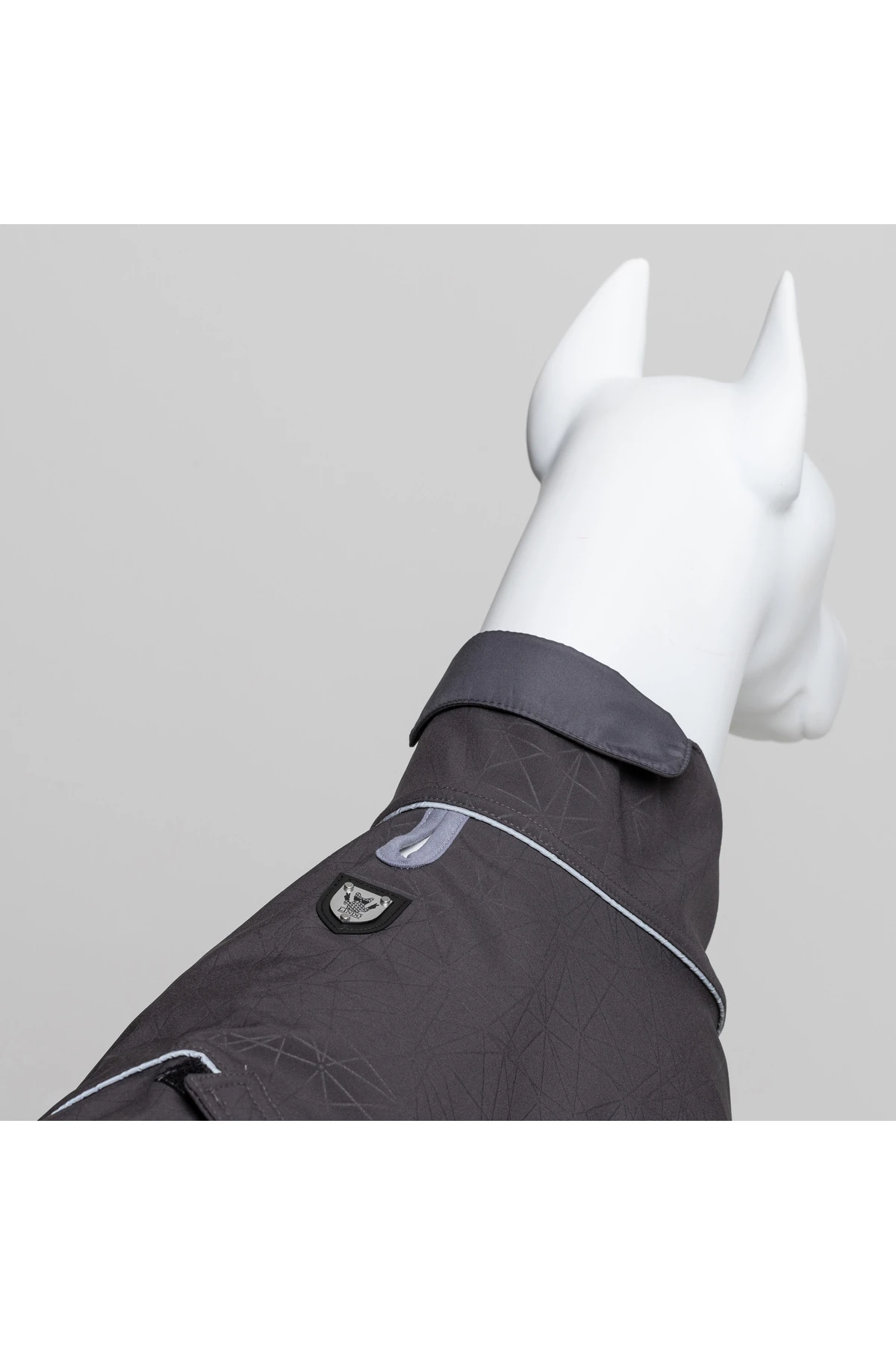 Lindo Dogs Softshell Magnetic Köpek Yağmurluğu Siyah Beden 7