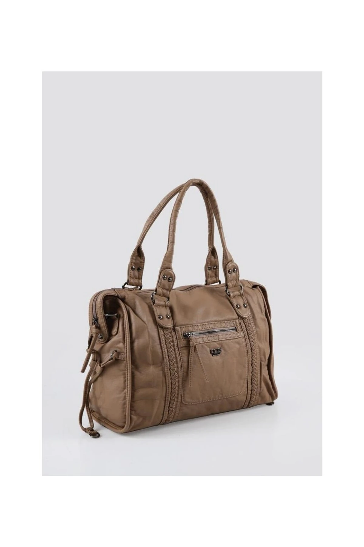 Muert Vizon Cilt Omuz Askılı El Çantası