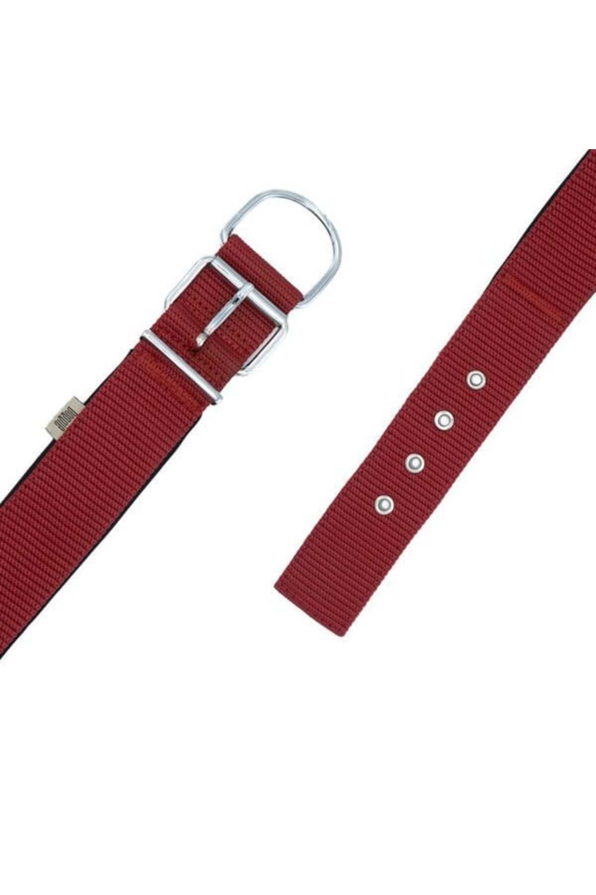 Doggie Elit Dokuma Köpek Boyun Tasması Medium Kırmızı 5x55-65 Cm