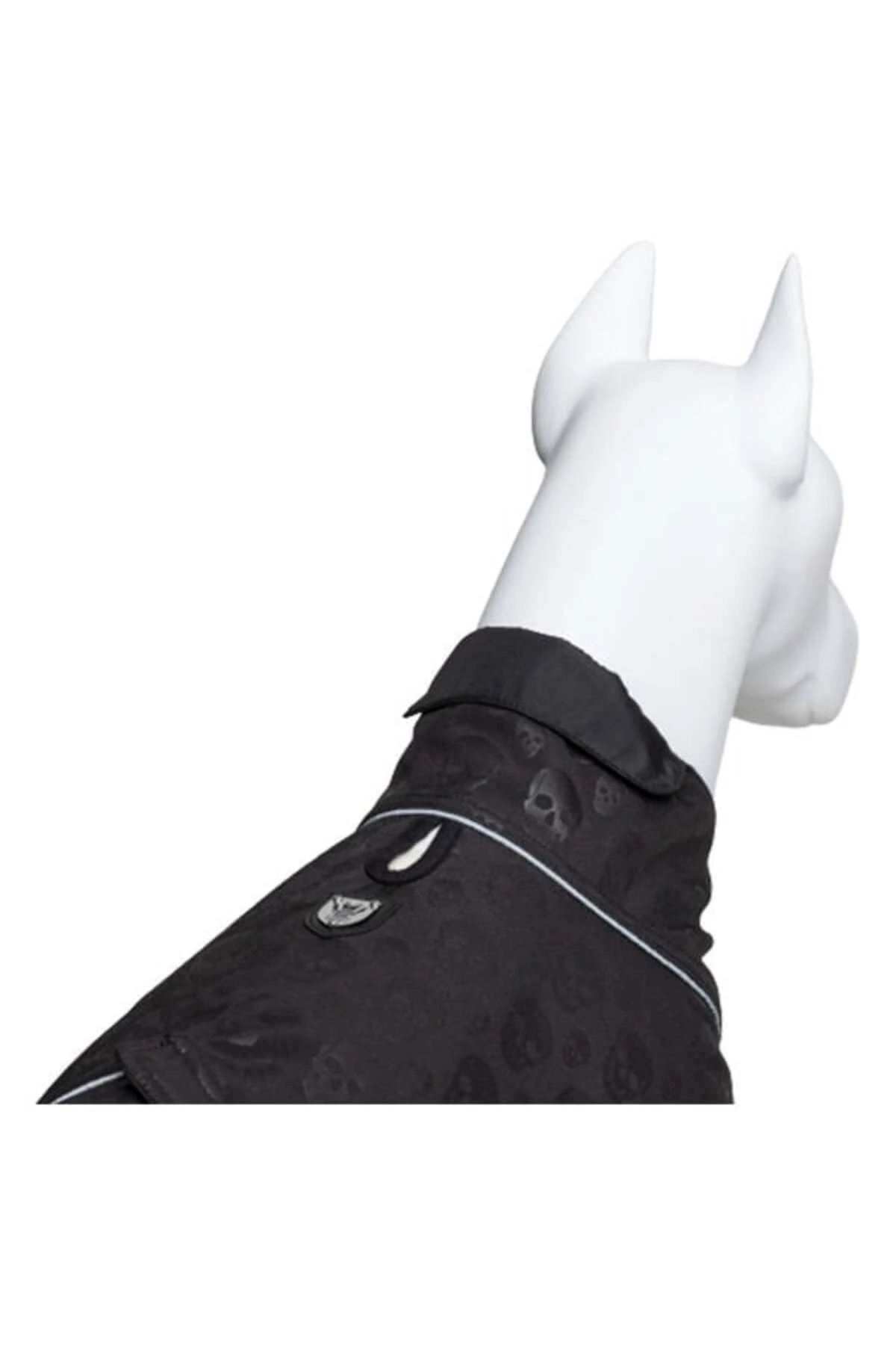 Lindo Dogs Softshell Black Skull Köpek Yağmurluğu Siyah Beden 3