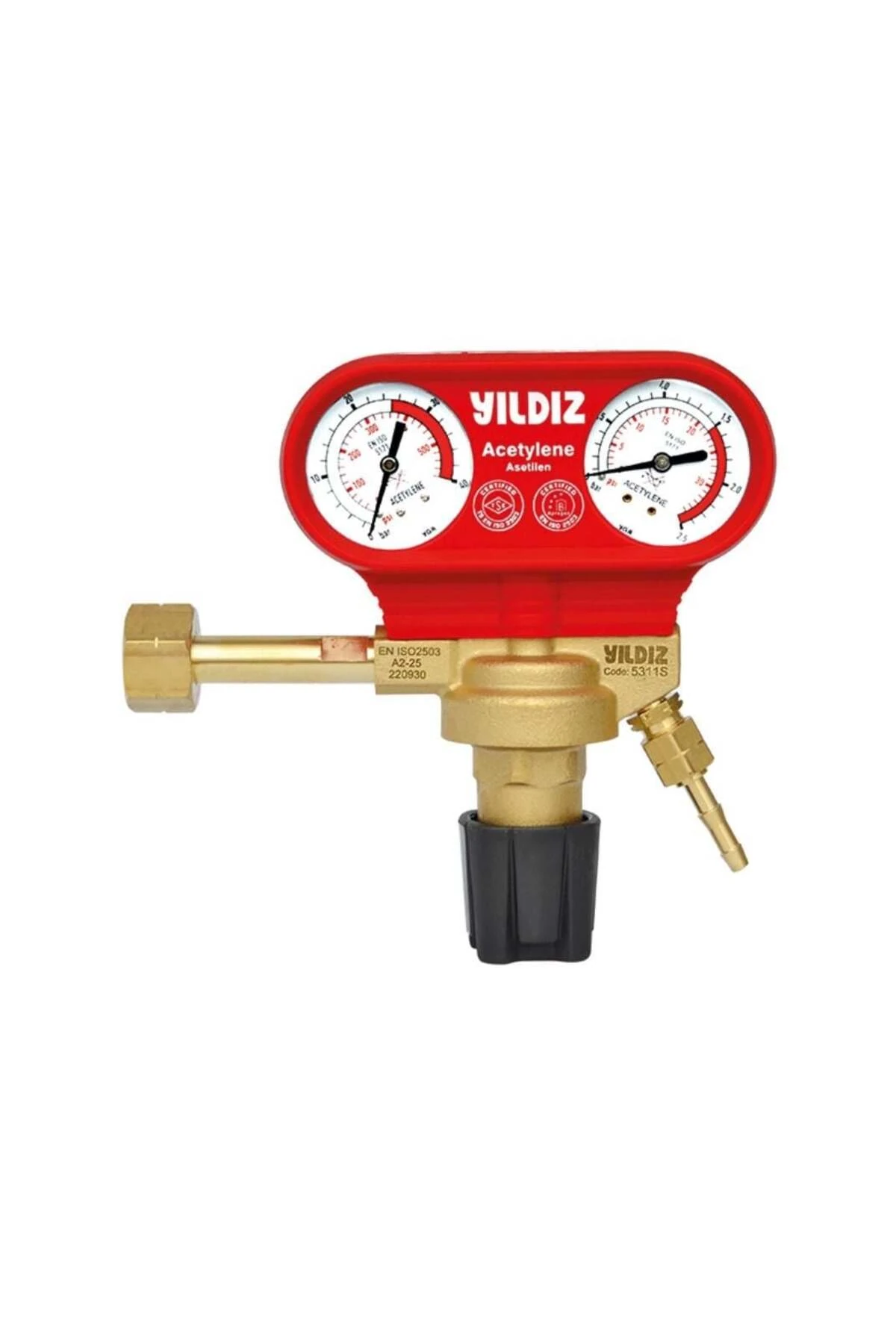 Ennalbur Yıldız 5311S Asetilen Basınç Düşürücü