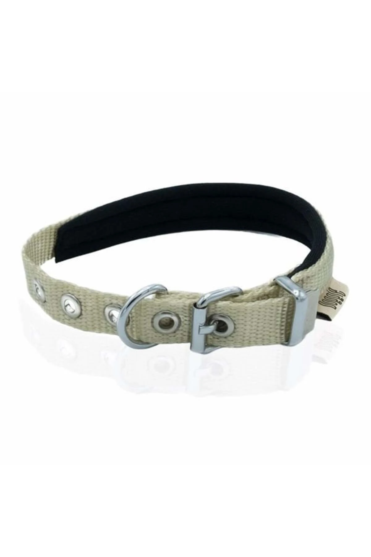 Doggie Comfort Dokuma Köpek Boyun Tasması Small Haki 1.5x20-25 Cm