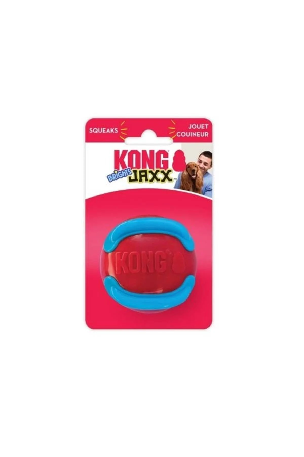 Kong Jaxx Brights Sandviç Şeklinde Köpek Oyuncağı Large
