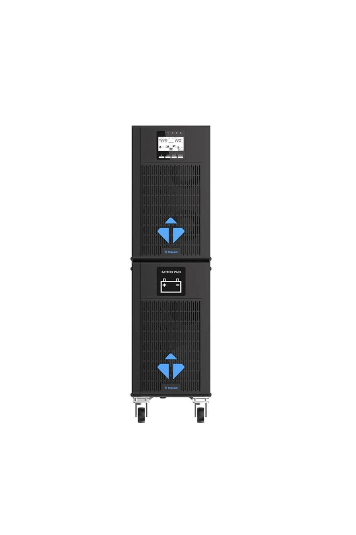 TESCOM NEOLINE 6KVA 1F/1F (16X7AH) 4/8DK LCD ONLINE UPS