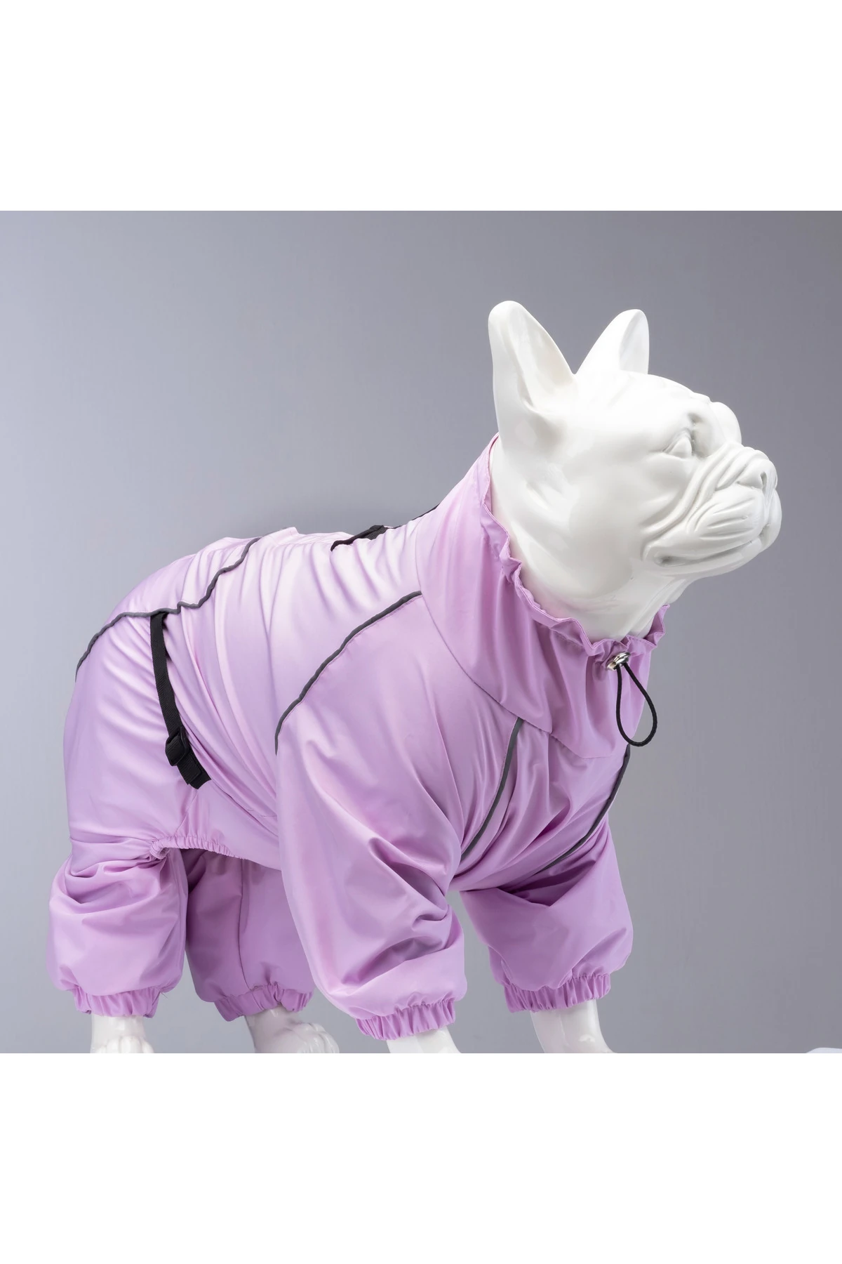 Lindo Dogs Quattro Laika Köpek Yağmurluğu Lila Beden 6