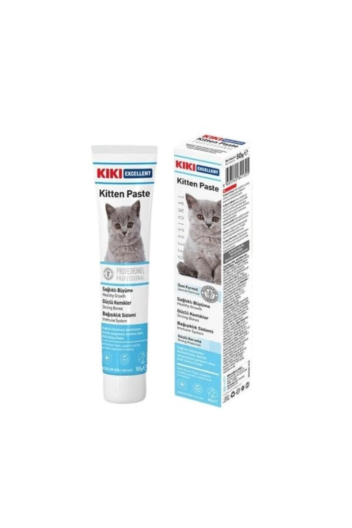 Kiki Excellent Kitten Paste Sağlıklı Büyümeyi Destekleyen Yavru Kedi Macunu 50 Gr