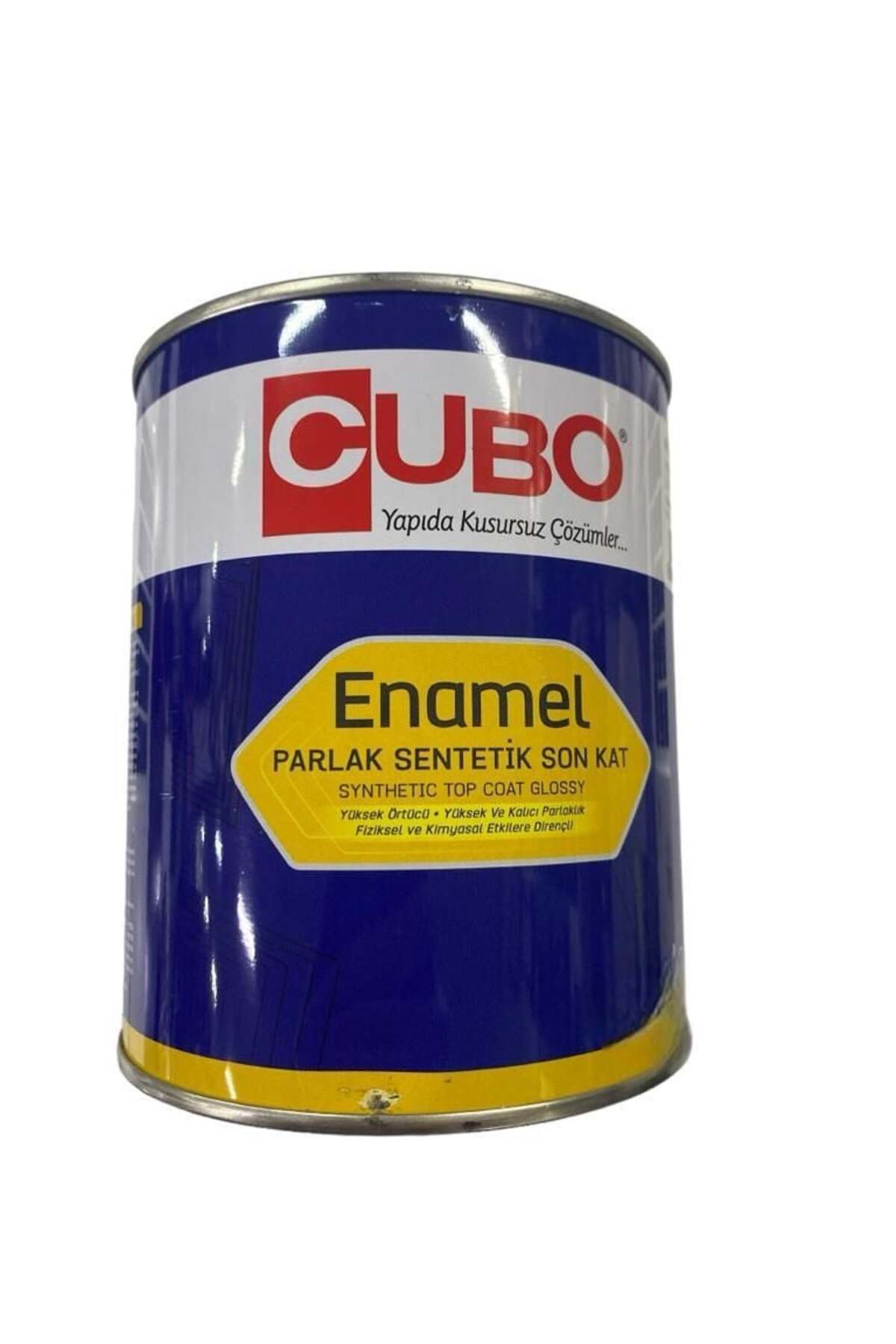 Cubo Sentetik Boya Parlak 2,5 Litre 7016 Antrasit Gri