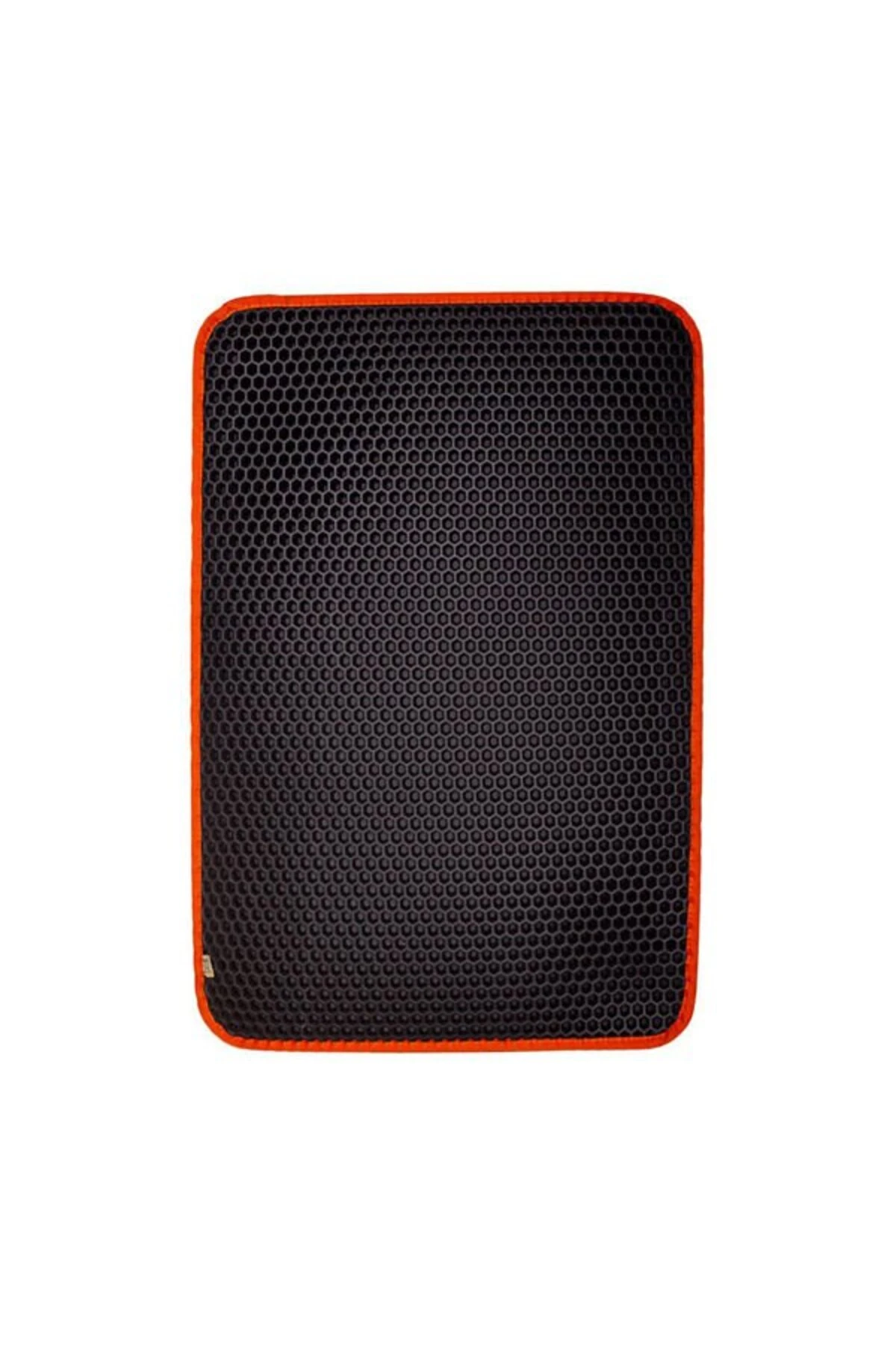 Cattie Altıgen Model Kum Toplayıcı Fonksiyonel Kedi Paspası Large Turuncu 50x75 Cm