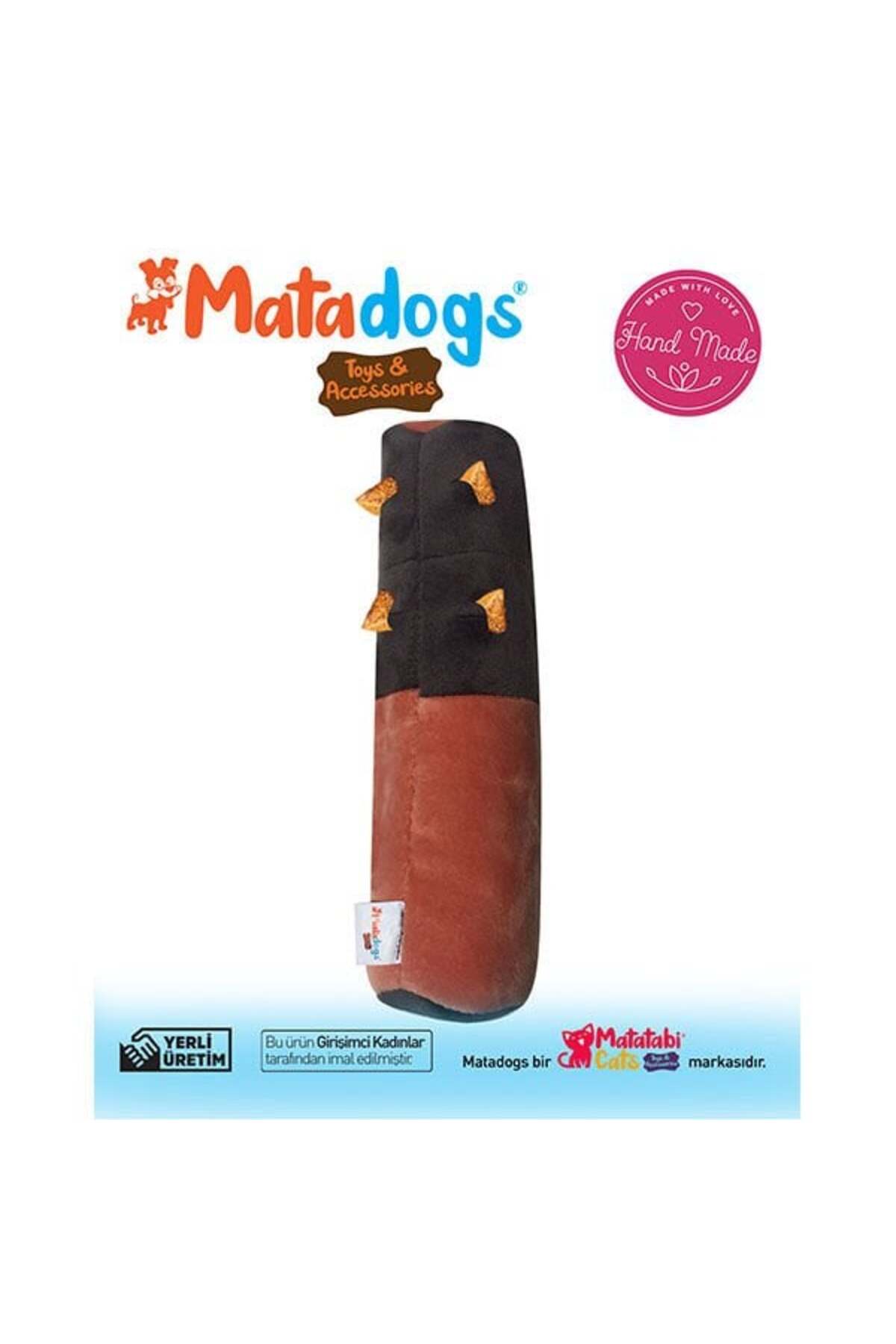 Mata Dogs Rull Rulo Şekilli Köpek Oyuncağı 22 Cm