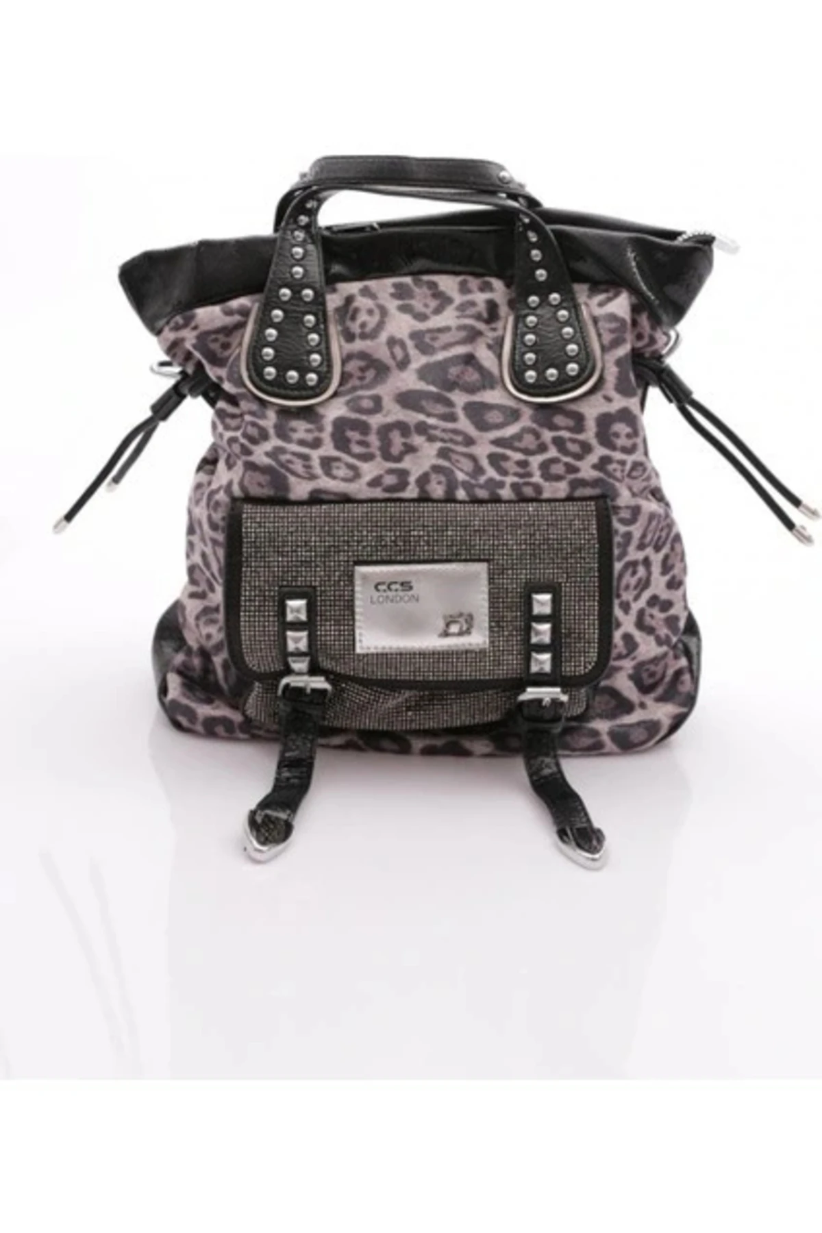 eyesof Corli Siyah Cilt Omuz Çantası