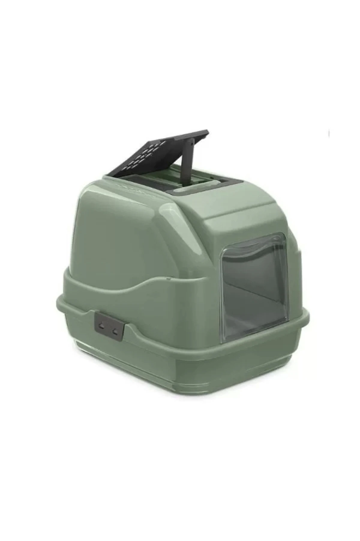 İmac Easy Cat Ikinci Yaşam Filtreli Kapalı Kedi Tuvaleti Yeşil 50x40x40 Cm