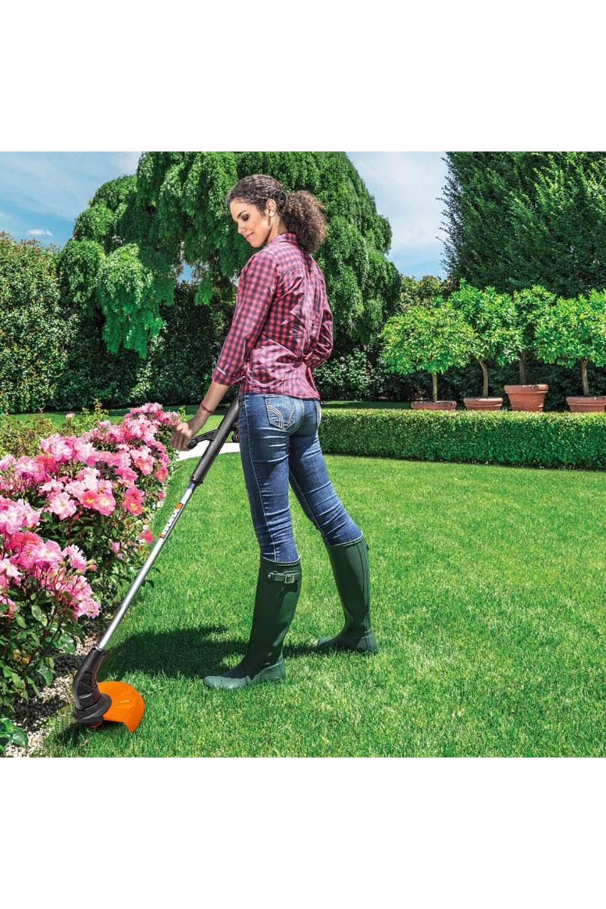 WG157E.9 20Volt 25cm Profesyonel Misinalı Çim ve Kenar Kesme (Akü Dahil Değildir)