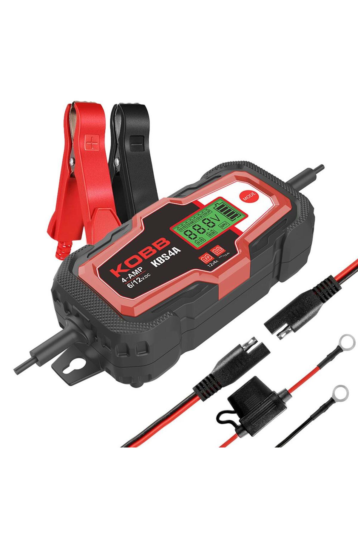 KBS4A 6/12V 120A Dijital Akü Şarj / Akü Bakım / Desülfatör ve Power Supply