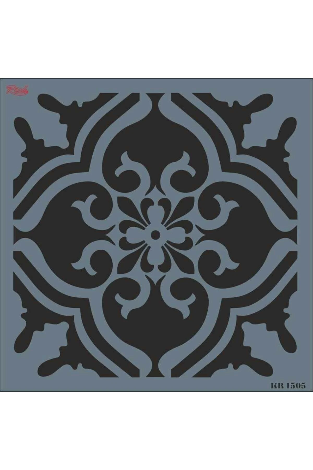 Rich KR 1505 Fayans Stencil 30X30 cm