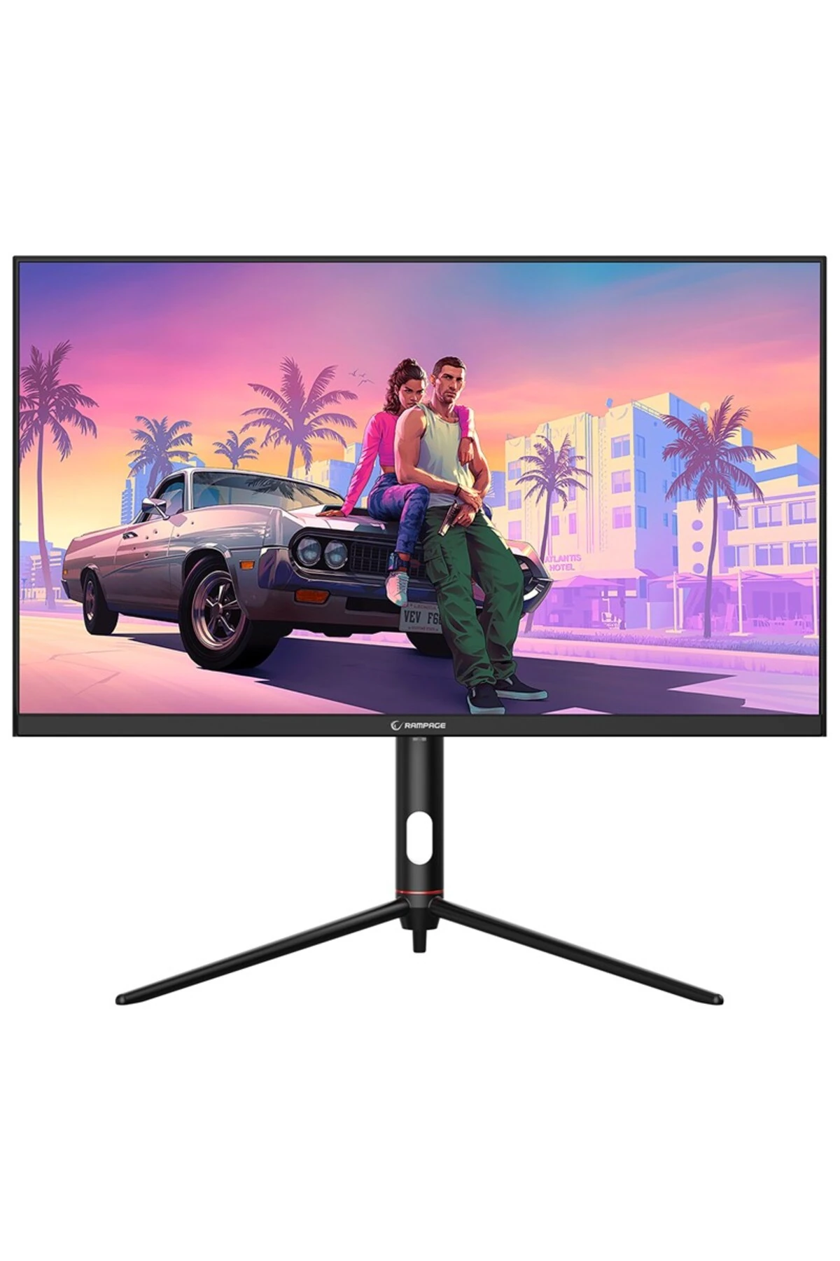 RAMPAGE GLACIER GL27R180Q 27" 180HZ 1MS AUO IPS QHD 2K PİVOT SİYAH OYUNCU MONİTÖRÜ