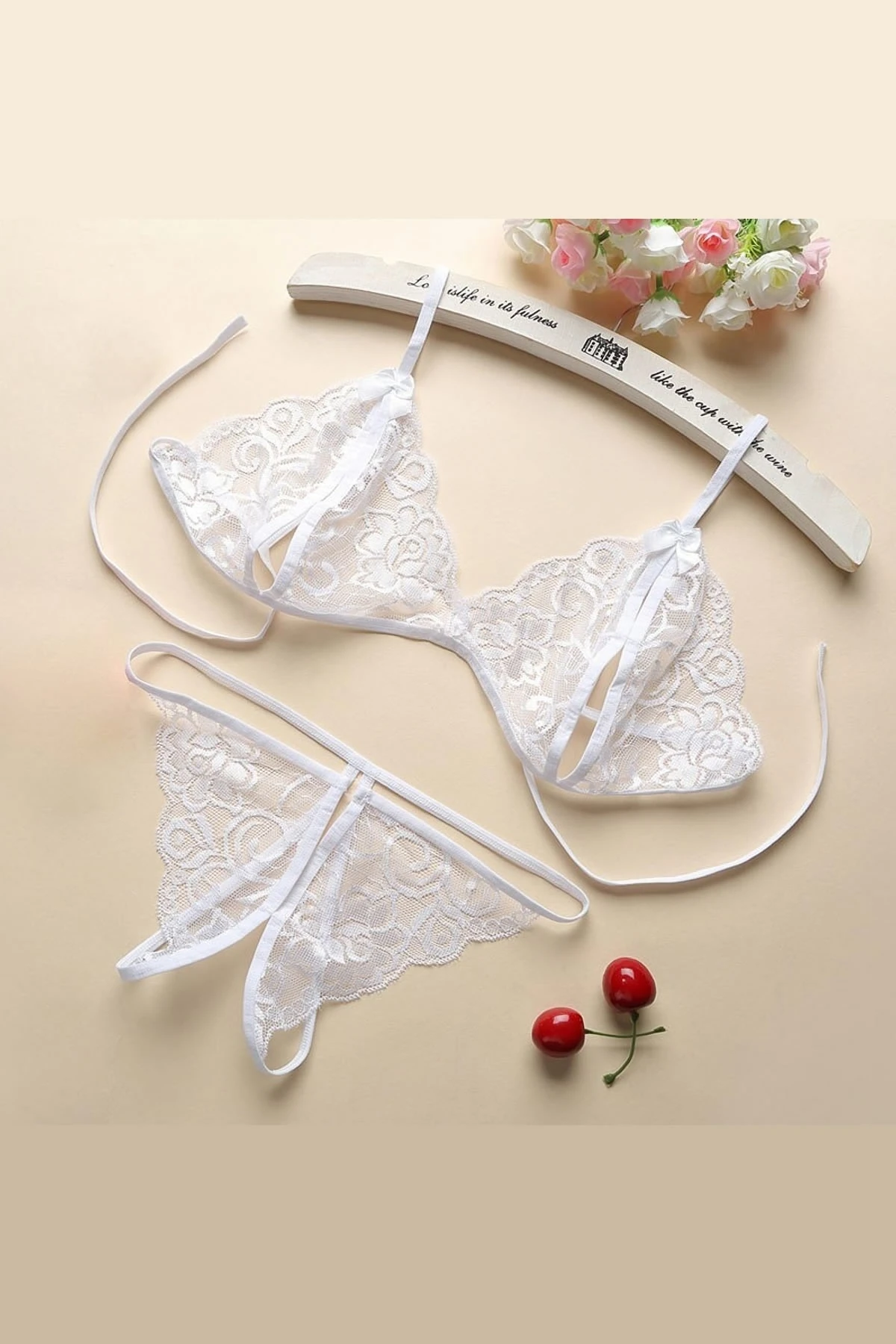 Kadın Dantelli Sütyen Külot Takımı 5'li Set