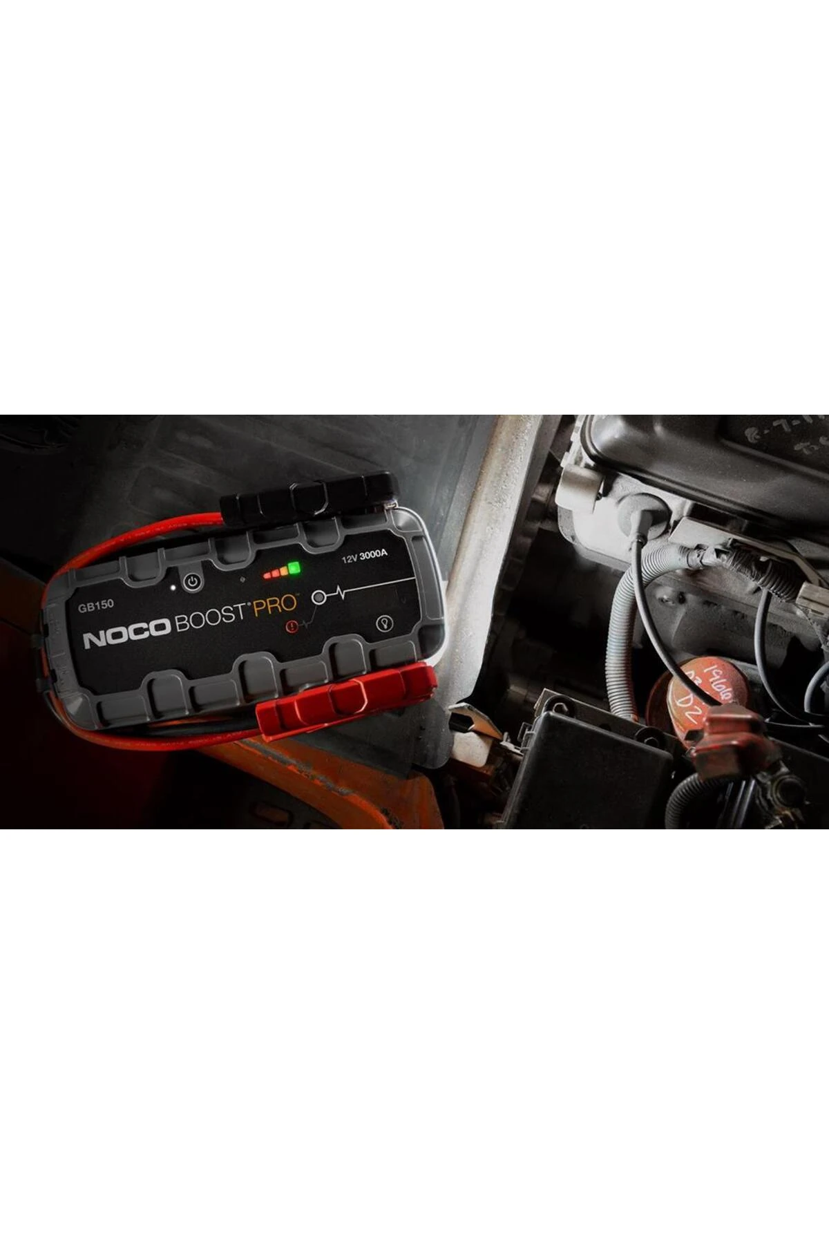 Genius GB150 12V 3000Amp Ultrasafe Lityum Akü Takviye + Powerbank + Led Lamba