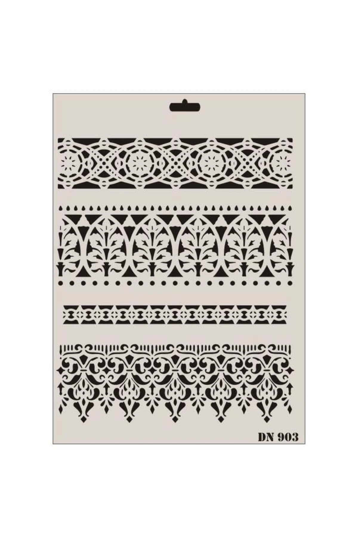 Rich Dantel Seri DN-903 Stencil 35x25 cm
