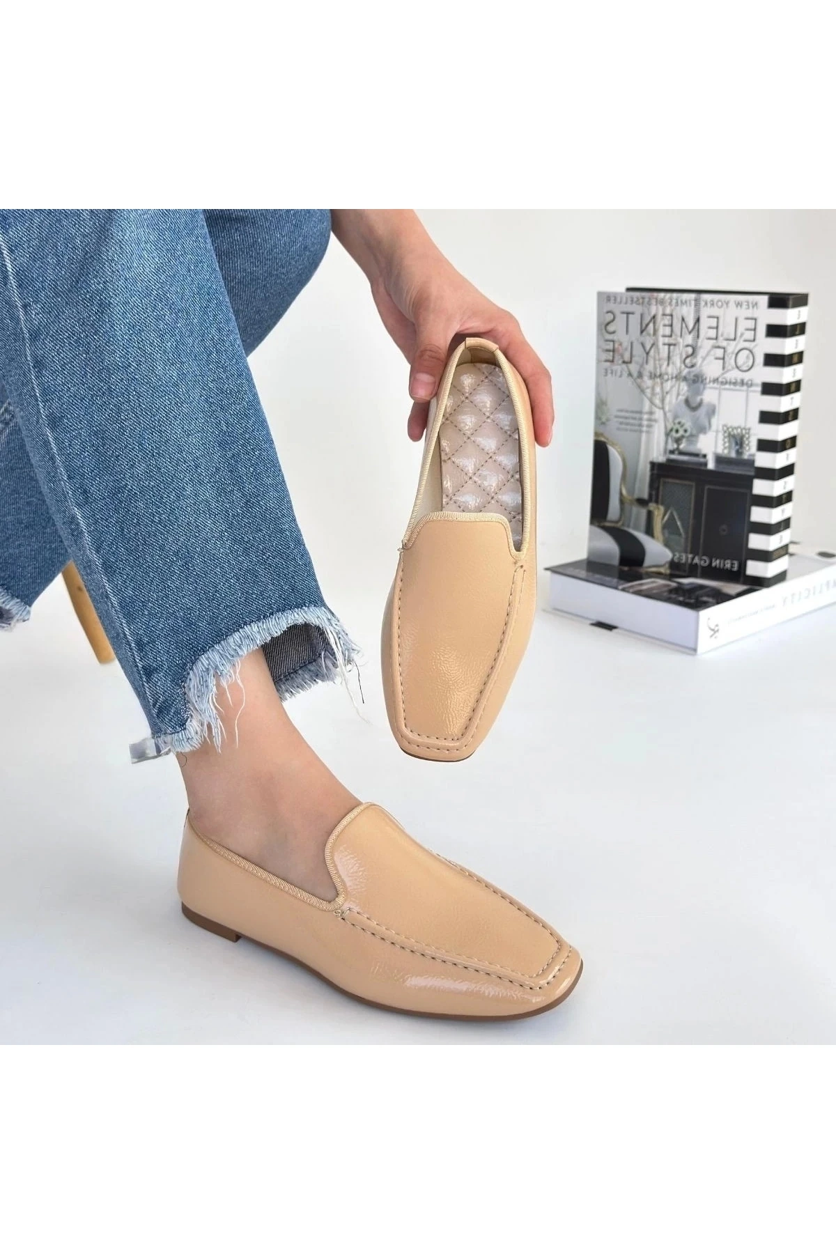 Betra Bej Rugan Babet Ayakkabı