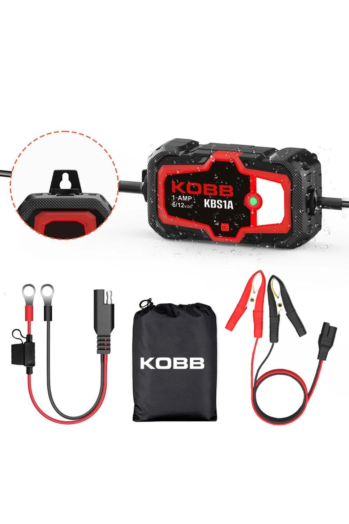 KBS1A 6V/12V 30Ah Akıllı Akü Şarj ve Akü Bakım / Desülfatör