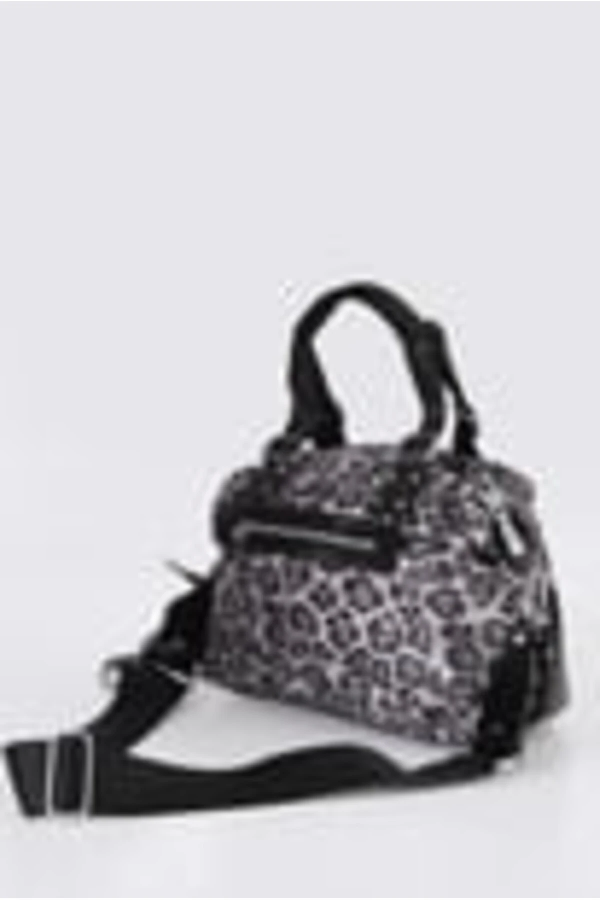 Olza Siyah Cilt Omuz Çantası