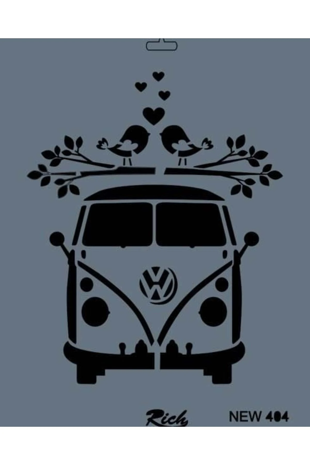 Rich New Seri N-404 Stencil 35x25 cm