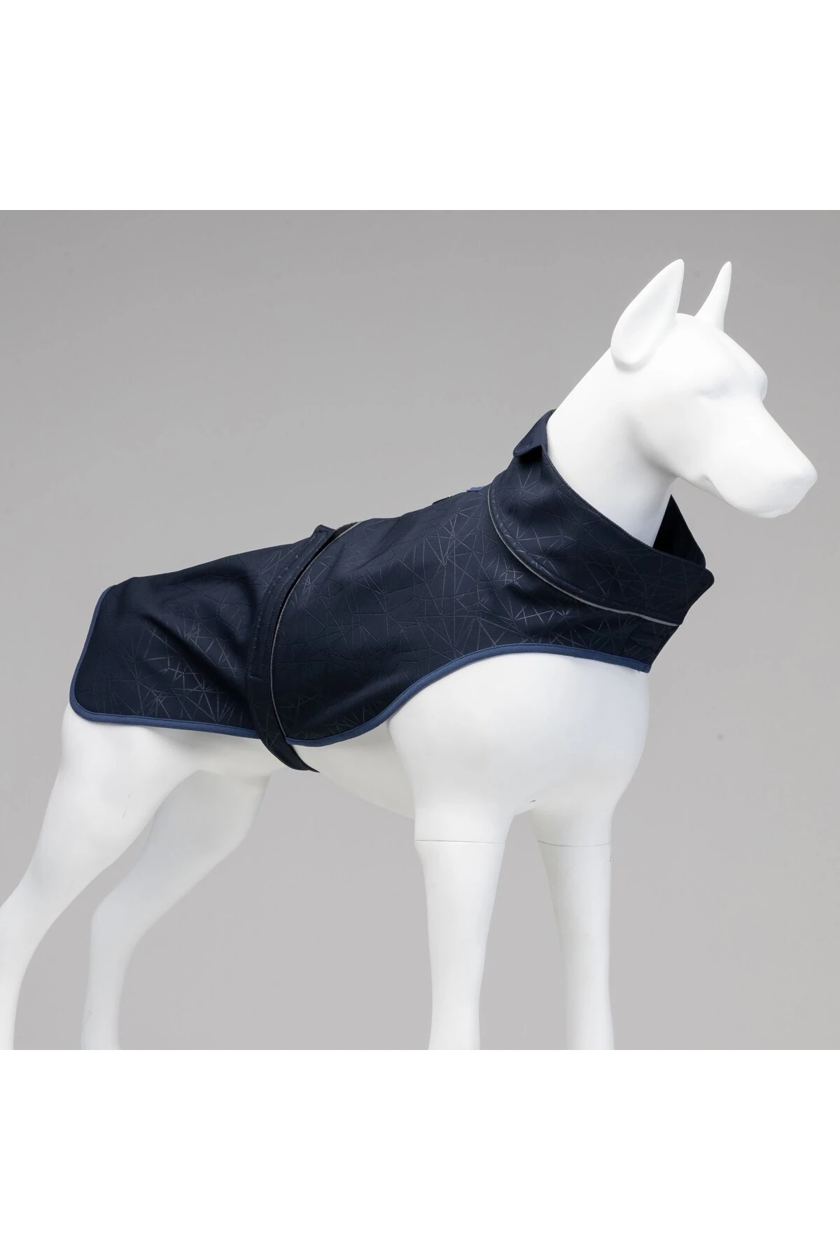 Lindo Dogs Softshell Navy Magnetic Köpek Yağmurluğu Lacivert Beden 1