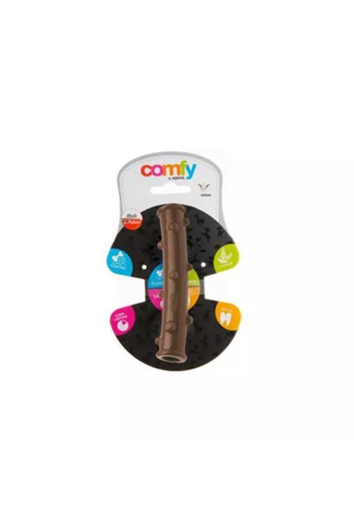 Comfy Dental Köpek Çubuk Oyuncağı Kahverengi 18x4 Cm - Petshopundan