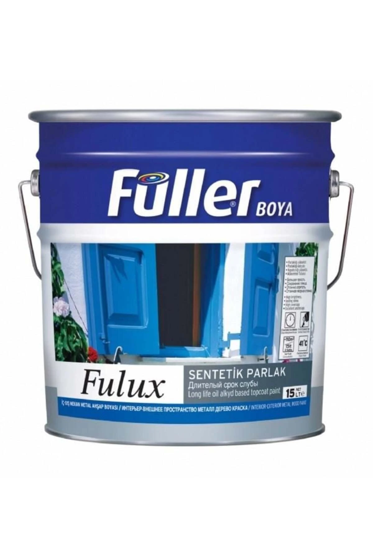 Fulux Sentetik Parlak Boya 0,25 Litre Beyaz