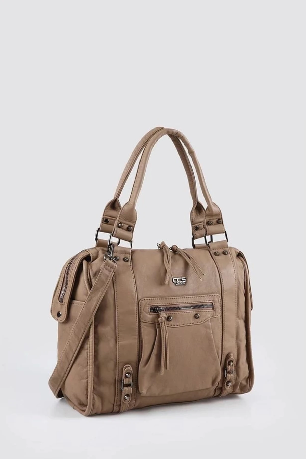 Abga Vizon Cilt Omuz Çantası