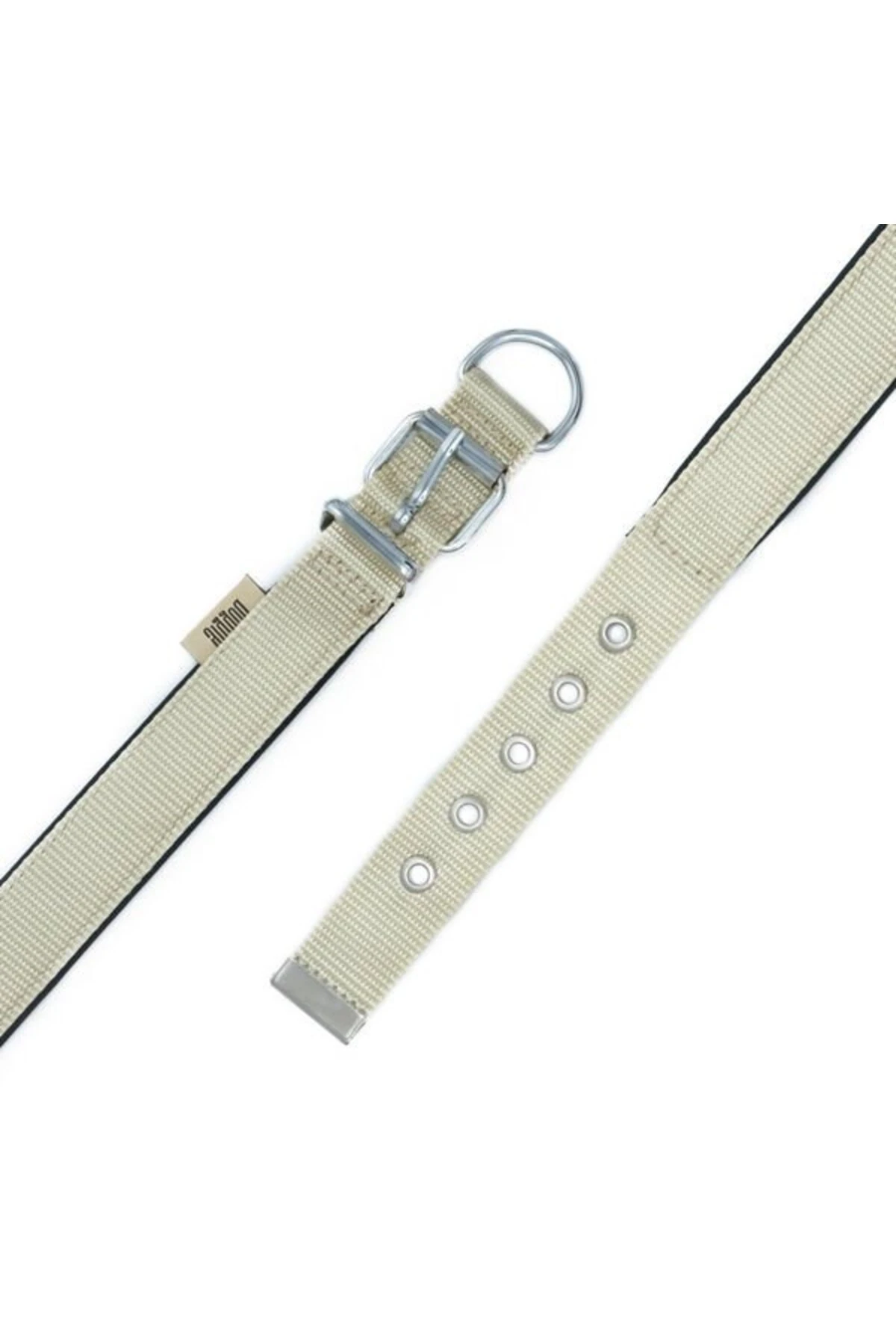 Doggie Comfort Dokuma Köpek Boyun Tasması Small Haki 1.5x20-25 Cm