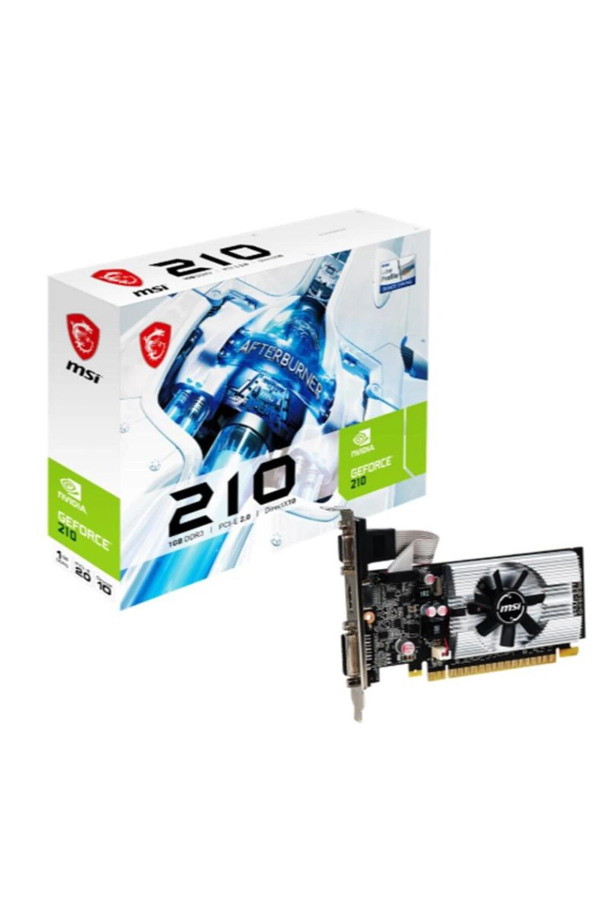 MSI GEFORCE N210-1GD3/LP 1GB DDR3 64BIT 1XVGA 1XHDMI 1XDVI EKRAN KARTI