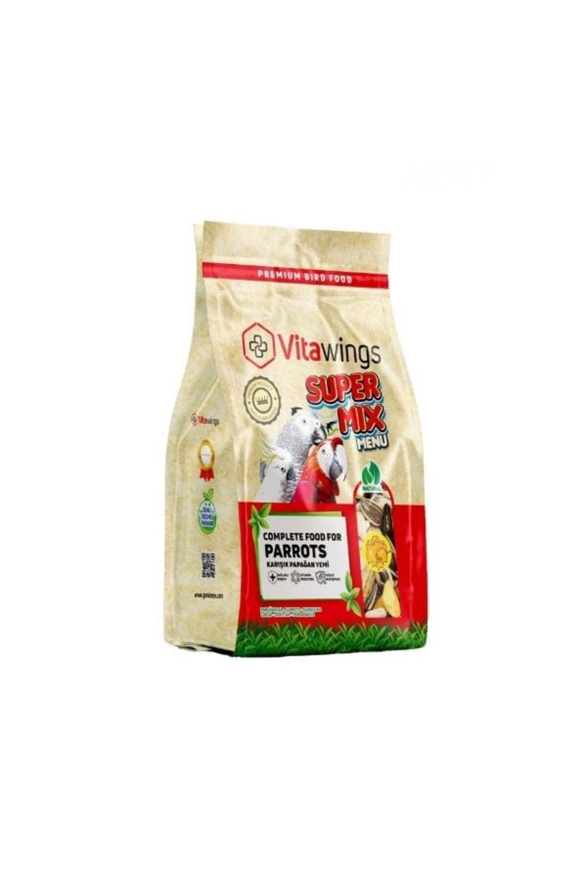 Süper Mix Papağan Kuş Yemi 800 Gr