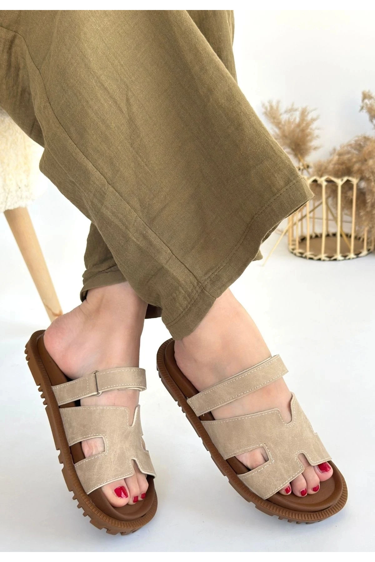 Kooni Bej Nubuk Terlik