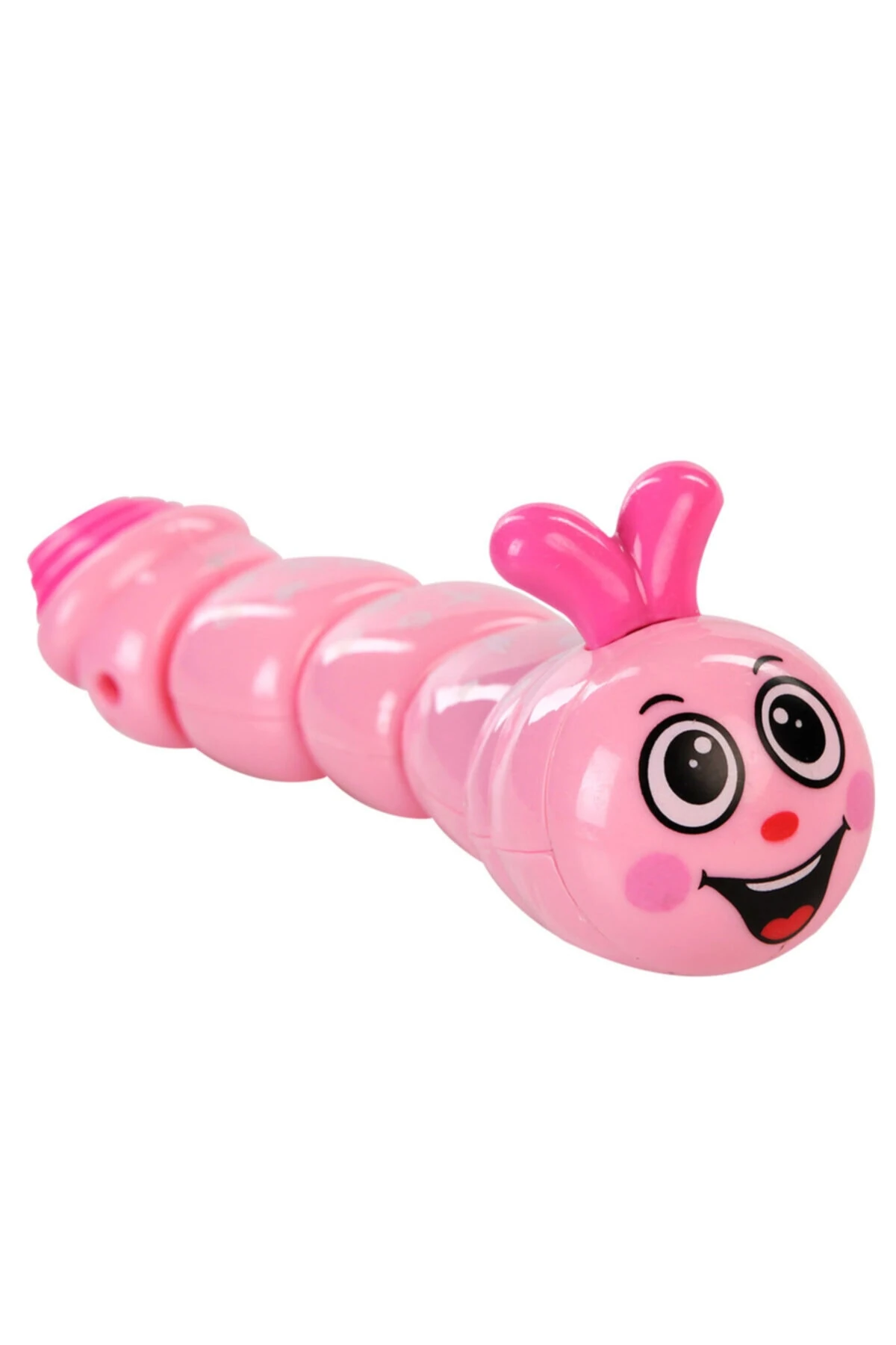 Kurmalı Neşeli Tırtıl Pembe