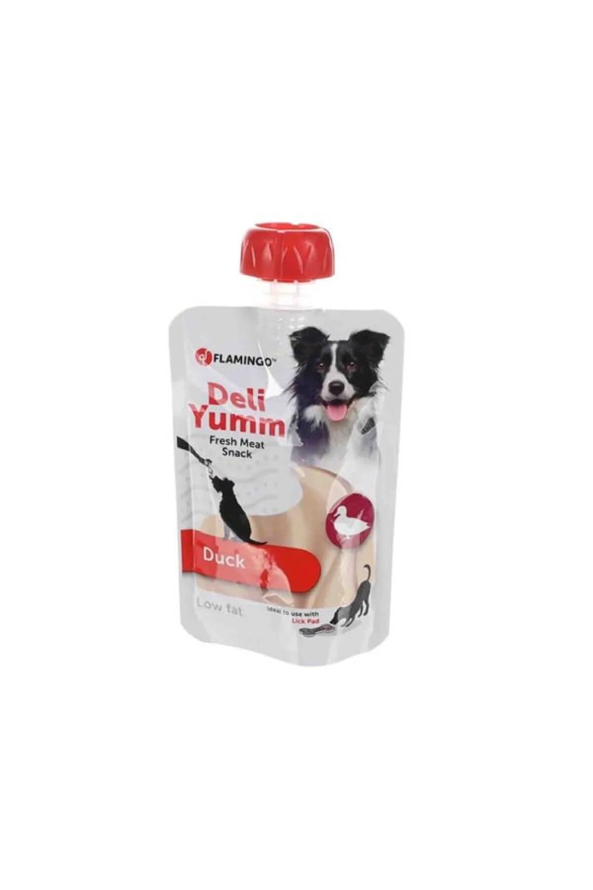 Flamingo Deli Yumm Taze Ördek Etli Sıvı Köpek Ödül Maması 90 Gr