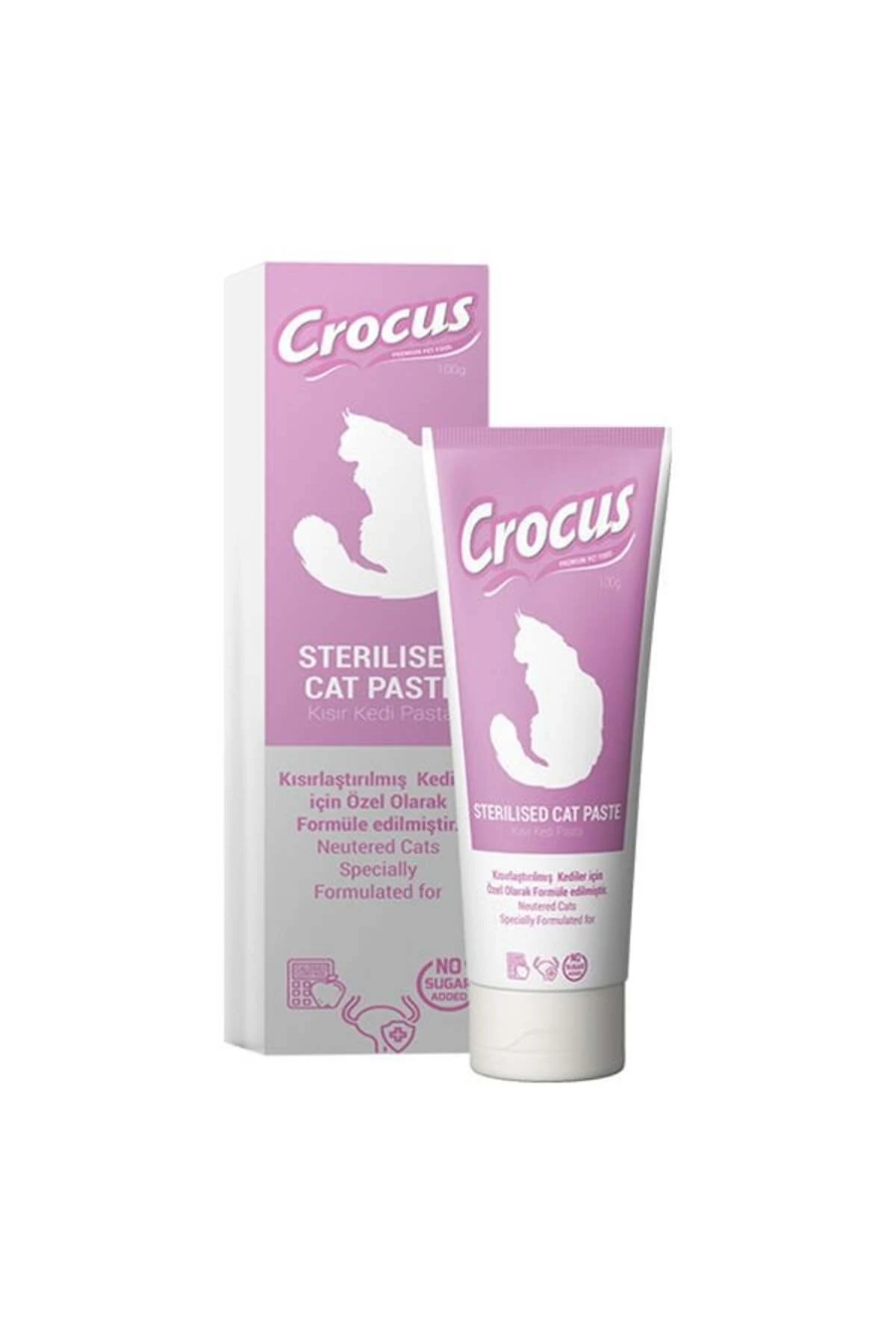 Crocus Sterilised Kısırlaştırılmış Kedi Malt Macunu 100 Gr