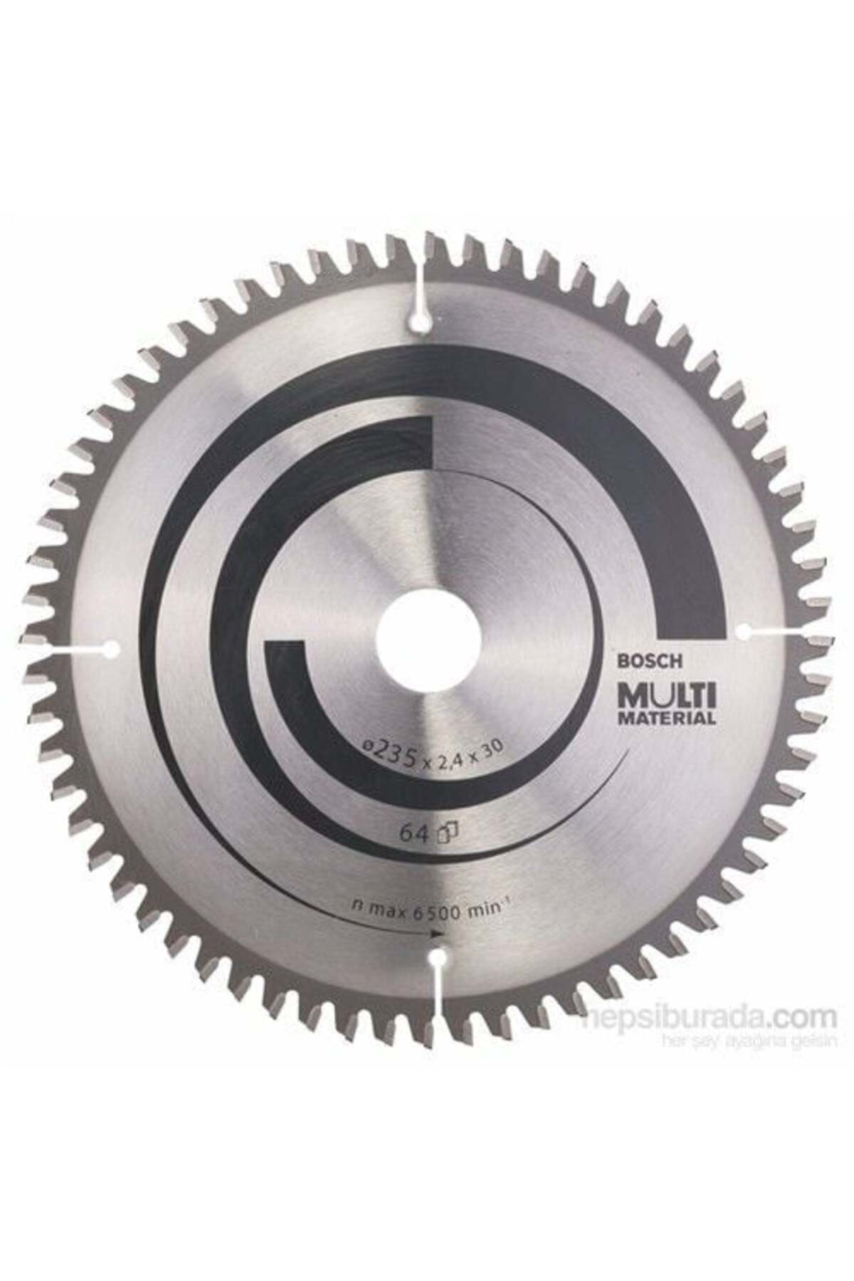 Bosch MultiMaterial 235X2,4X30/25 mm 64 Diş Testere