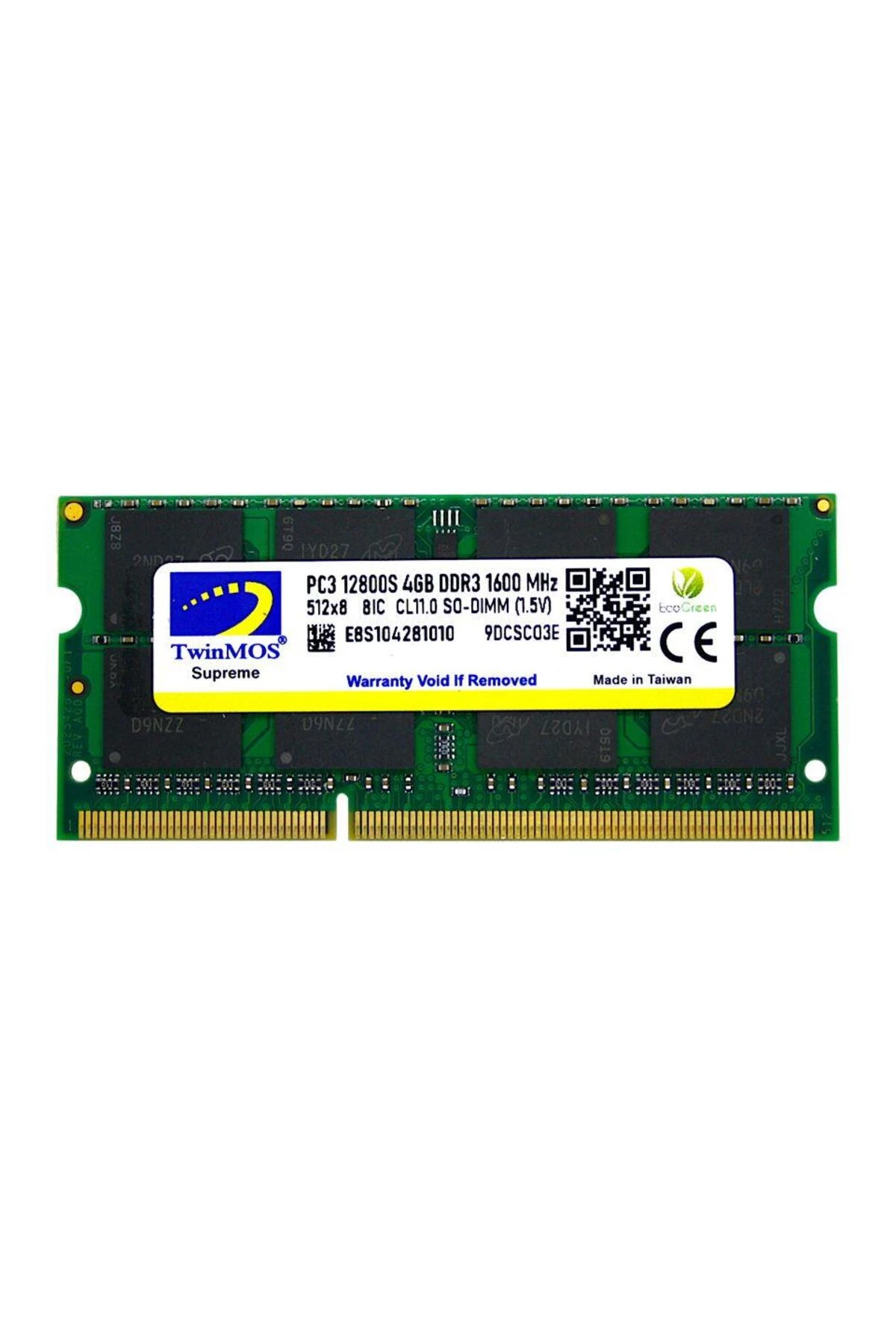 4 GB DDR3 1600MHZ TWINMOS 1.5 NB MDD34GB1600N