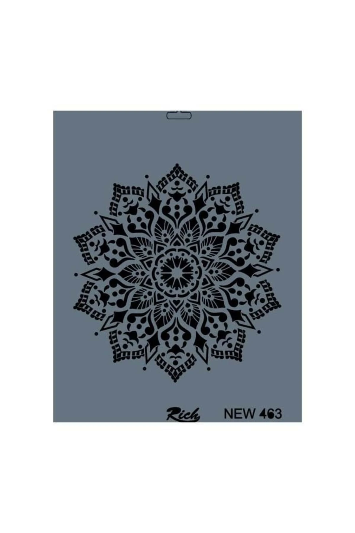 Rich New Seri N-463 Stencil 35x25 cm