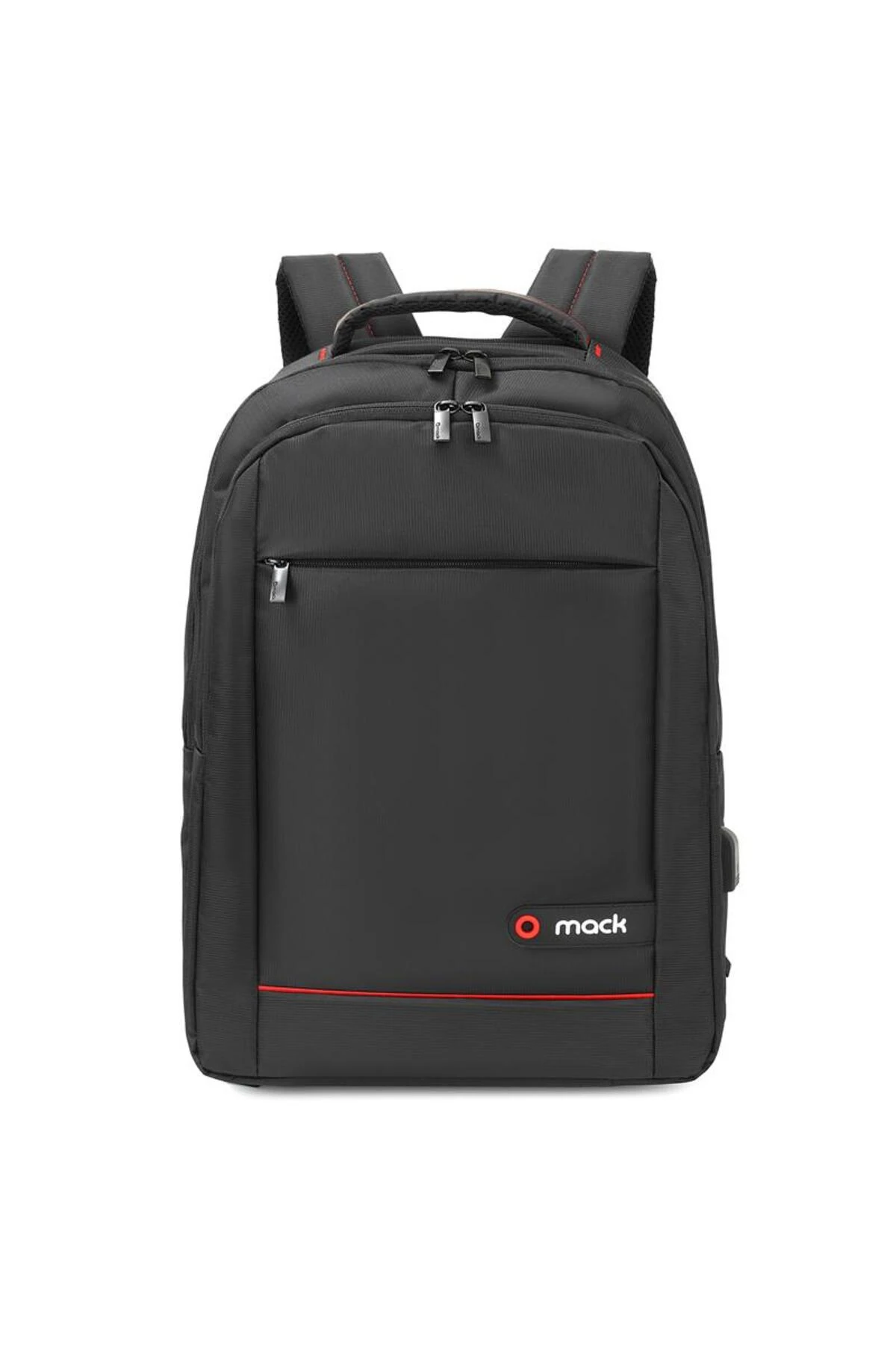 MACK MCC-006 15.6" OFFICE USB GİRİŞLİ NOTEBOOK SIRT ÇANTASI SİYAH