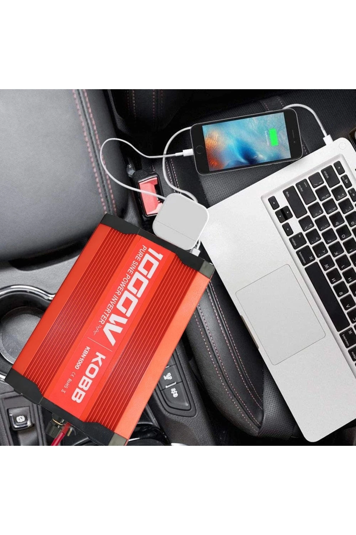 KBN1000 12V/220V 1000Watt Tam Sinüs Dönüştürücü İnvertör