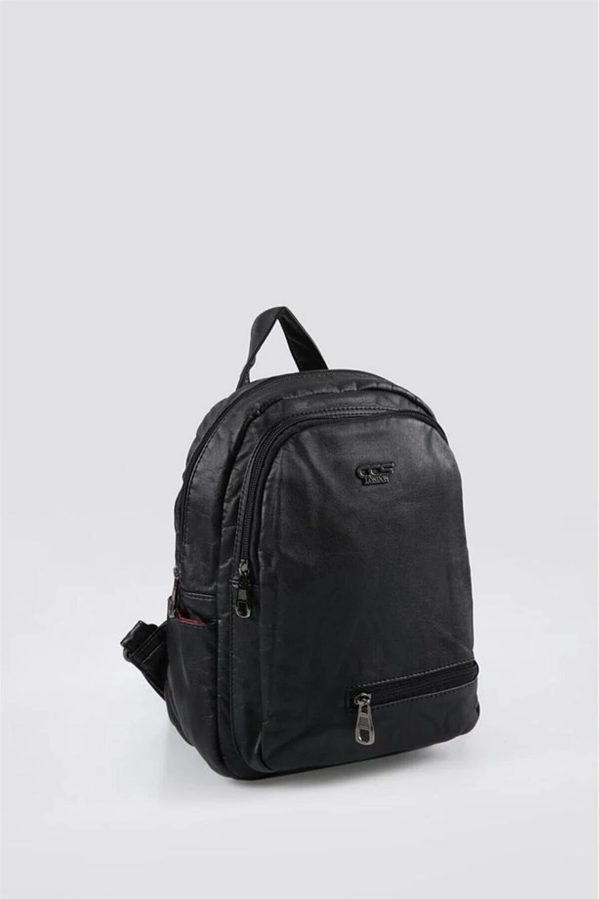Rior Siyah Cilt Sırt Çantası