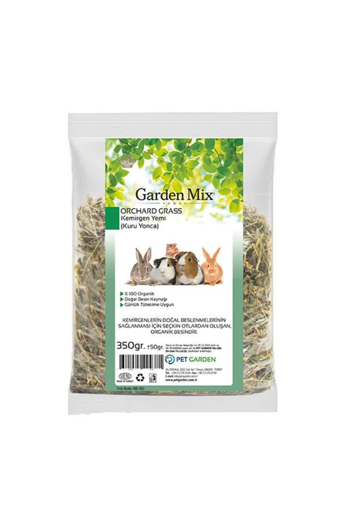 Garden Mix Kemirgenler için Kuru Yonca Ödülü