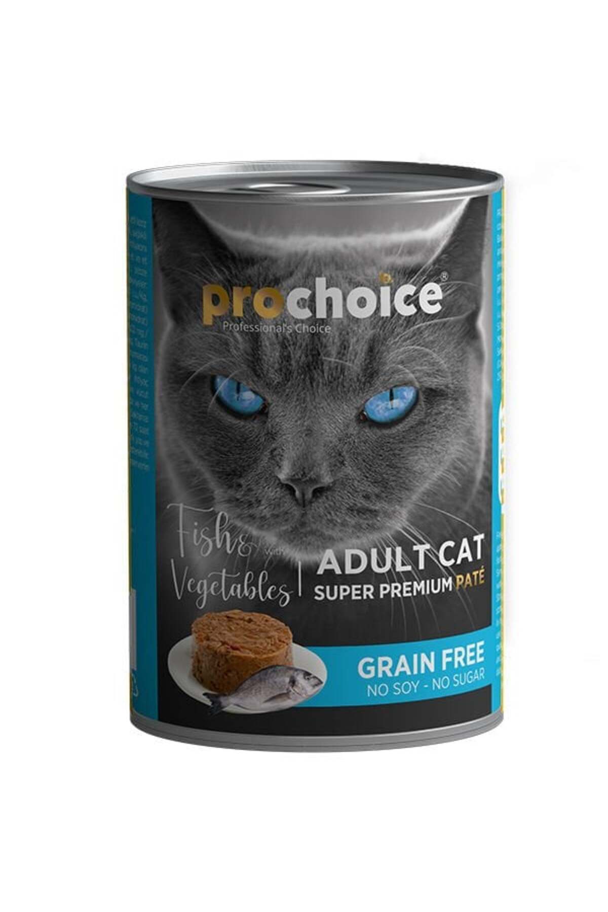 Pro Choice Adult Balık ve Sebzeli Yetişkin Konserve Kedi Maması 400 Gr