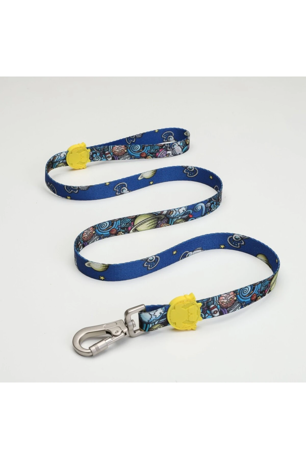 Lindo Dogs Apollo Köpek Gezdirme Kayışı Mavi/Sarı Small