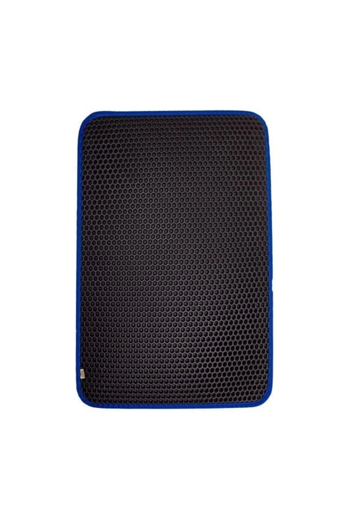 Altıgen Model Kum Toplayıcı Fonksiyonel Kedi Paspası Large Mavi 50x75 Cm