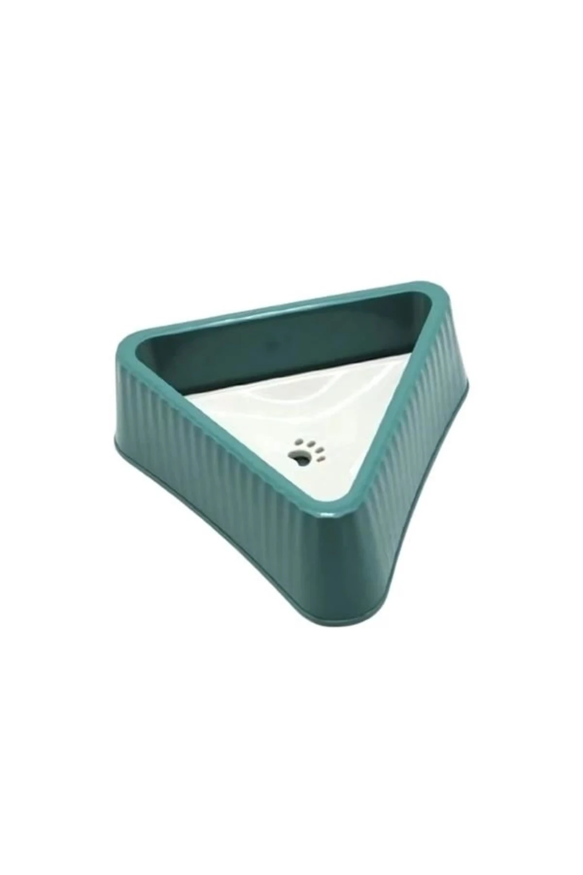 Ally Paws Single Üçgen Kedi Ve Köpek Mama Ve Su Kabı 900 Ml